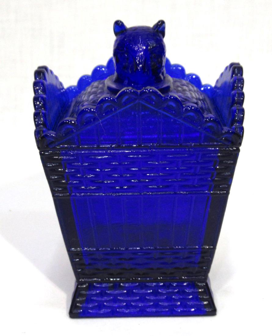 Summit Art Glass Cat Dish: 5"T x 3 1/2"