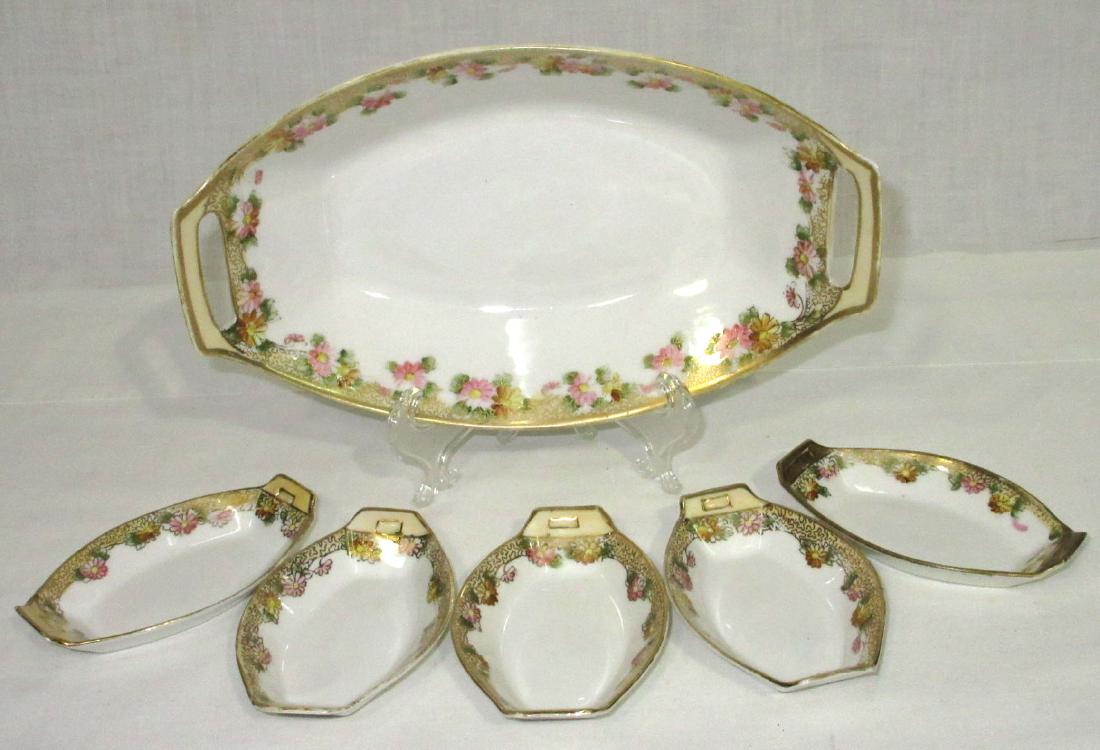 6pc H.P. Nippon Nut Set: 8 1/4"L x 5"W, 4" x 2 1/2"