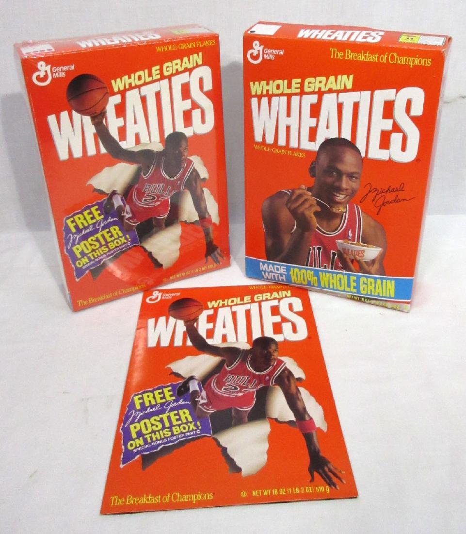 2 Unopened Michael Jordan Wheaties Boxes: 2pc