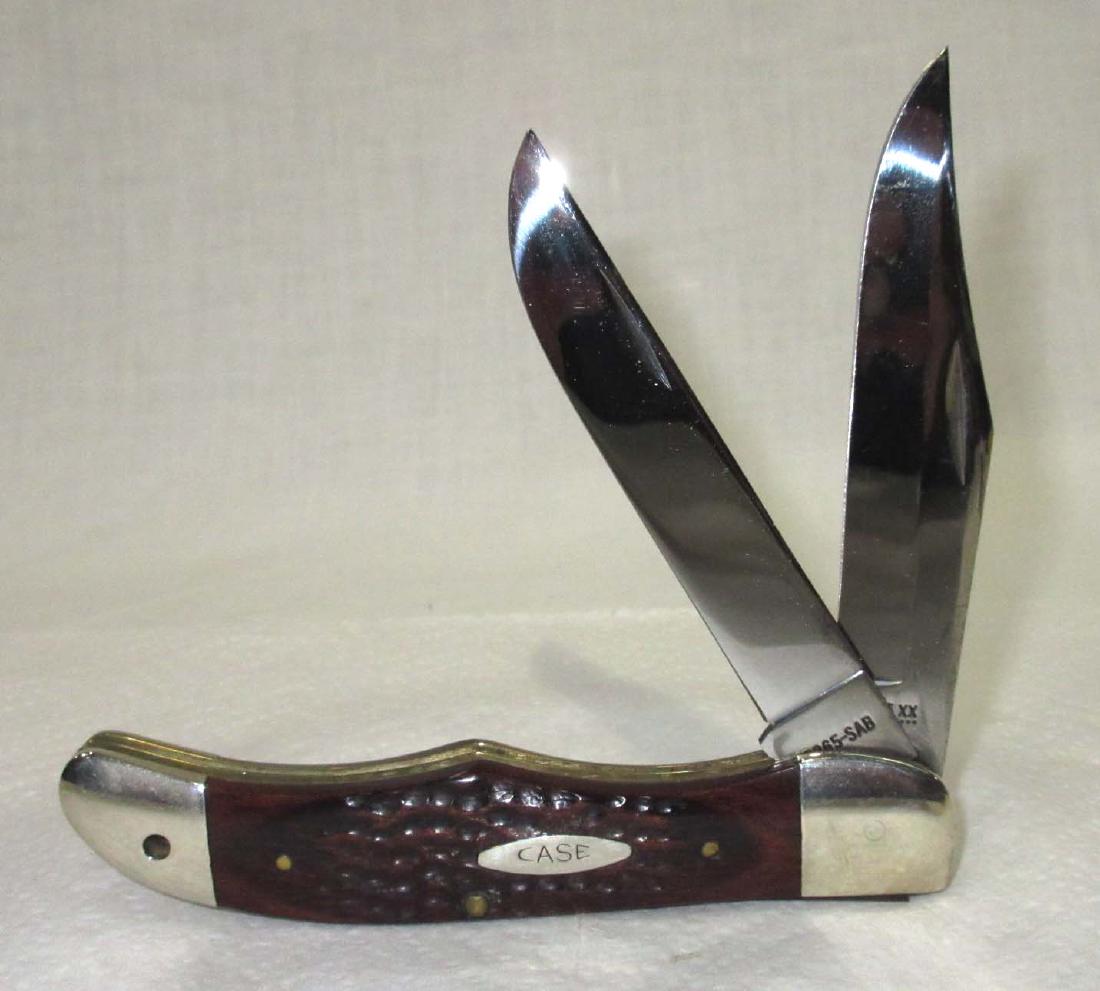 5 1/4" Case XX 10 Dot Pocket Knife: Never Sharpened