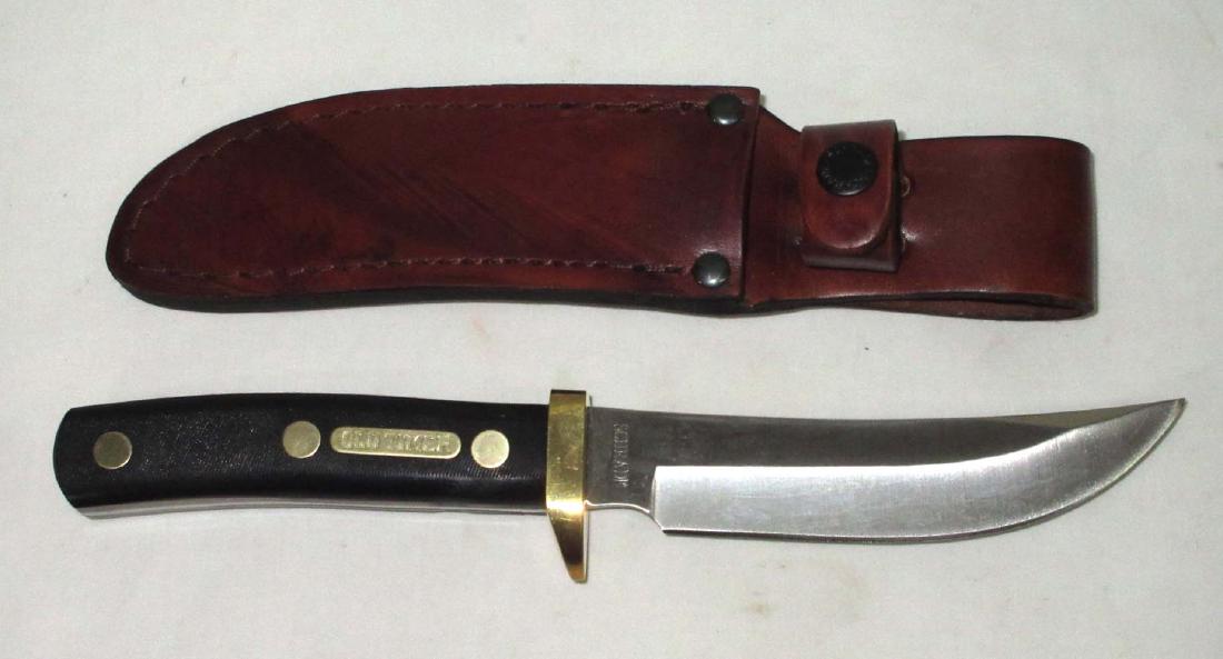 9 1/2" Schrade Old Timer Sheath Knife: 9 1/2"