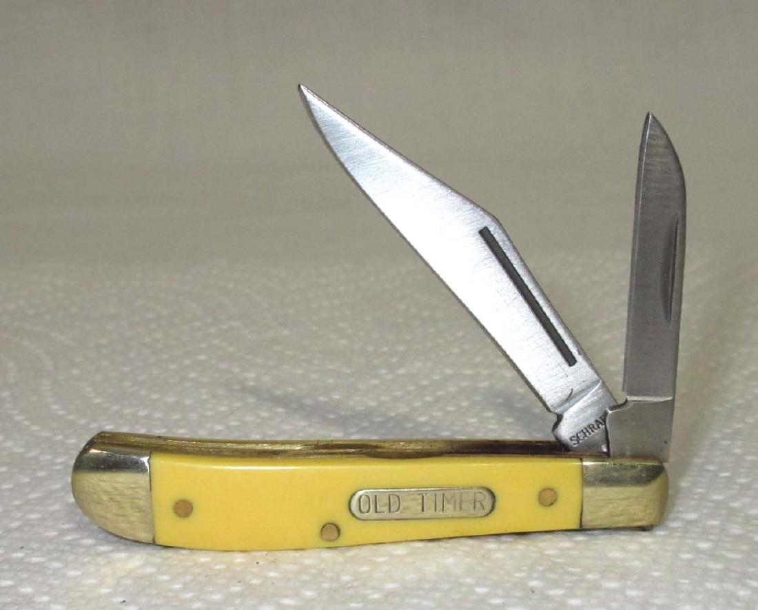 2 3/4" Schrade Old Timer Pocket Knife: 2 3/4"