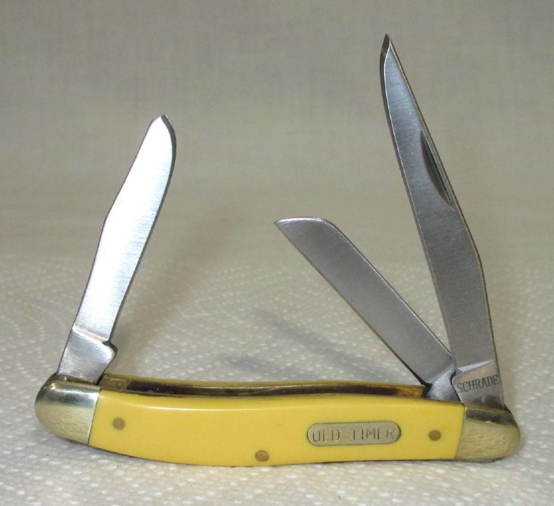 4" Schrade Old Timer Pocket Knife: 4"