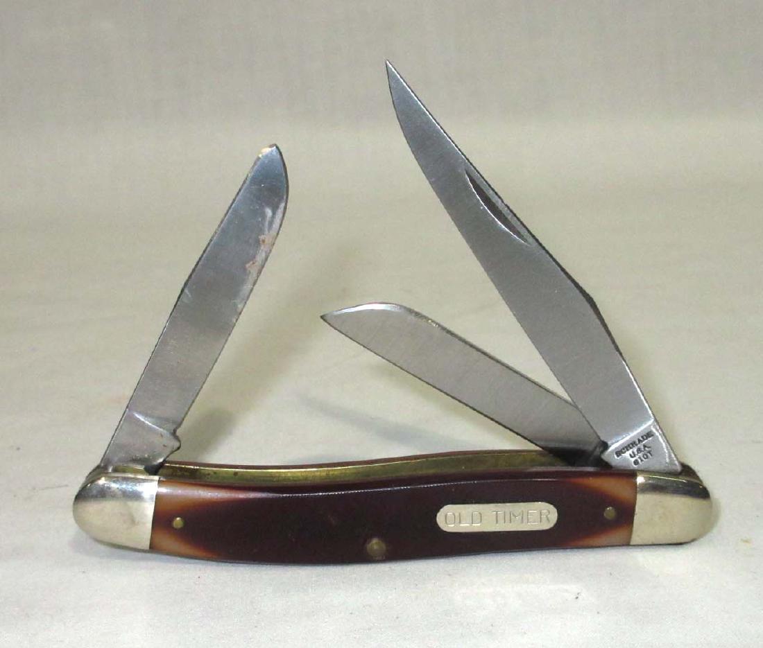 Schrade Old Timer Pocket Knife: 4"
