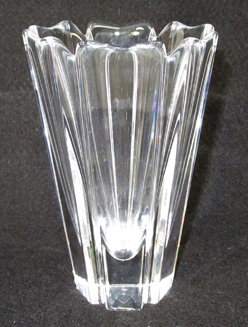 Sgnd. Orrefors Vase: 5 3/4"T x 3 1/2"W