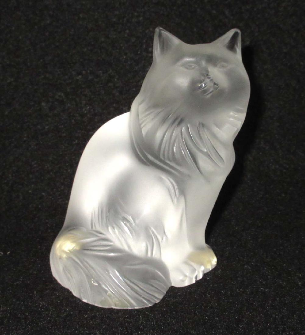 Sgnd Lalique Cat (1 of 4)