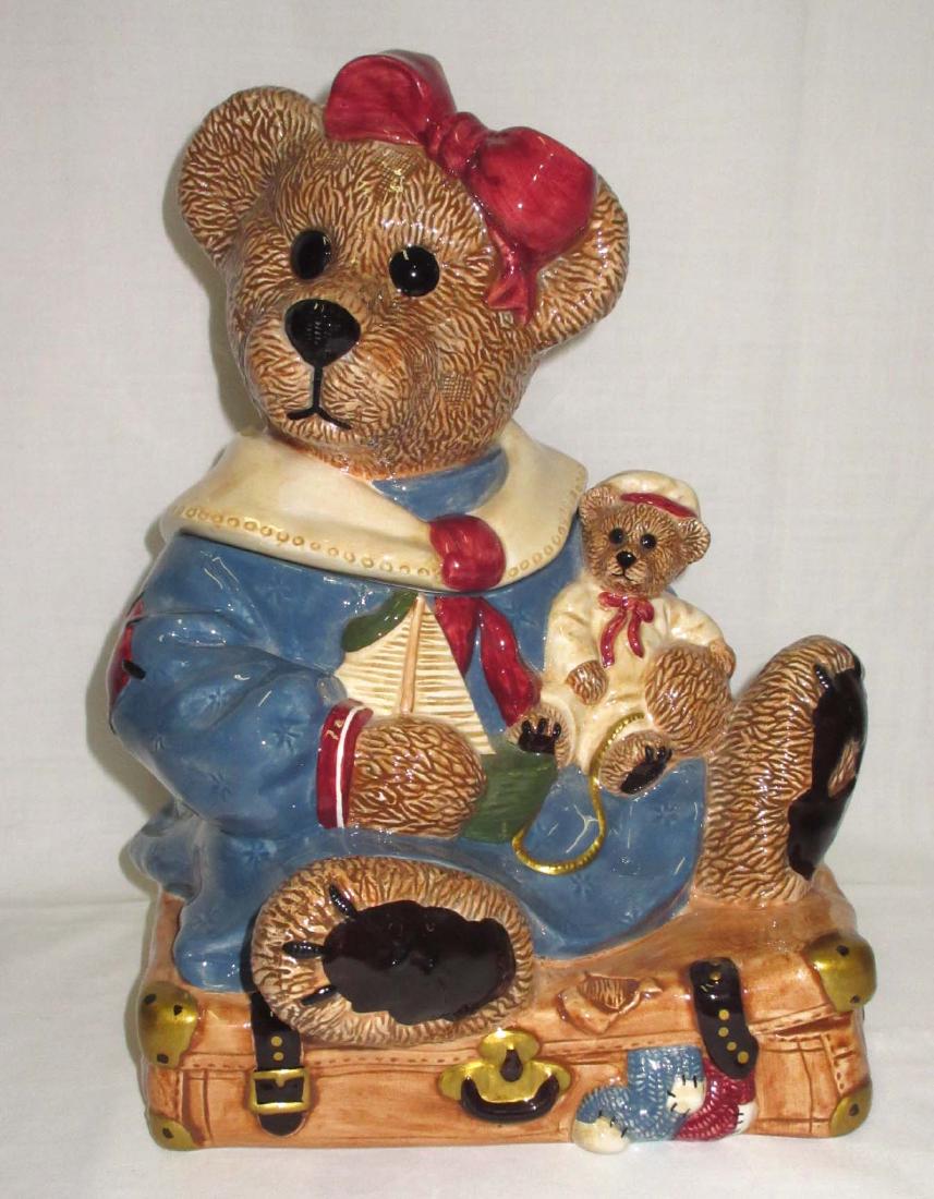 Boyds Bailey Bear Cookie Jar (1 of 3)