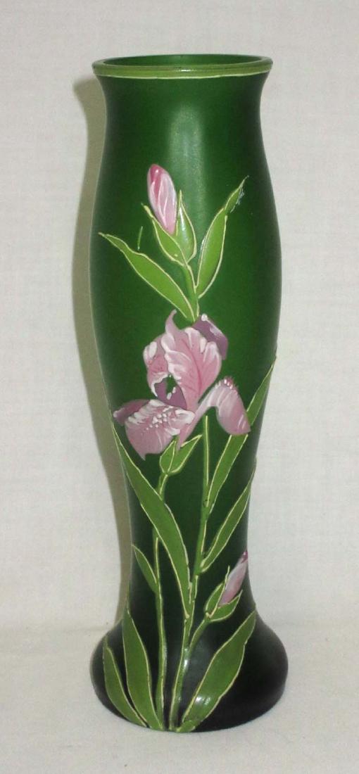Atr. Mount Joye Enameled Vase (1 of 3)