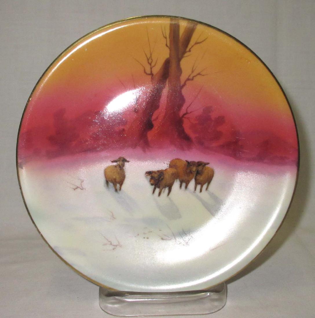 Royal Bayreuth Sheep Plate (1 of 3)