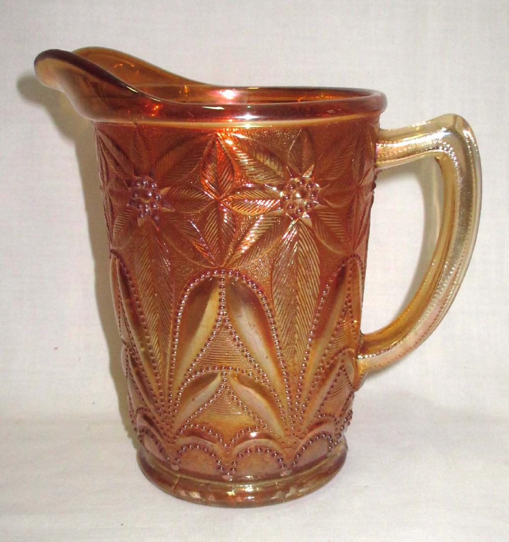 Carnival Glass Pitcher (1 of 2)