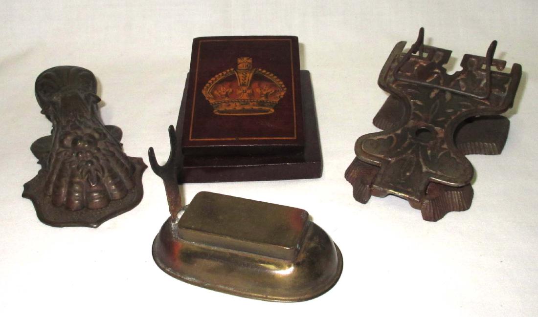 4 Vict. Desk Accessories, Paper Clips, Etc (1 of 3)