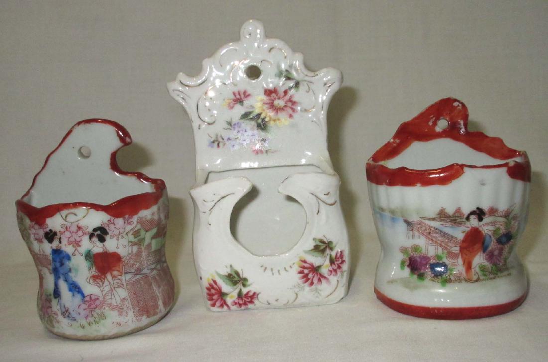 3 Vtg. H.P. Match Holders (1 of 2)