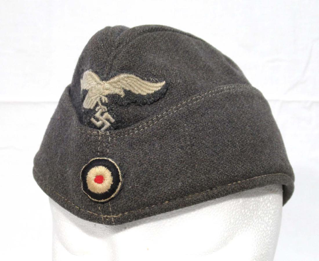 German Luftwaffe Side Cap: 11" Long
