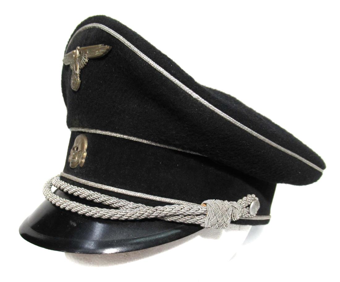 German SS Visor Cap: 6 1/2" inside