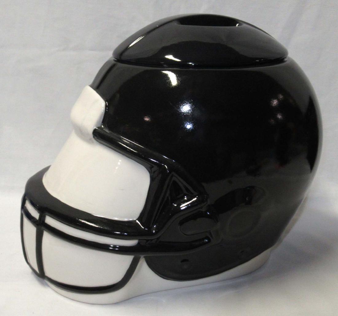 NFL Football Helmet Cookie Jar: 10 1/4"T x 12" x 9 1/2"