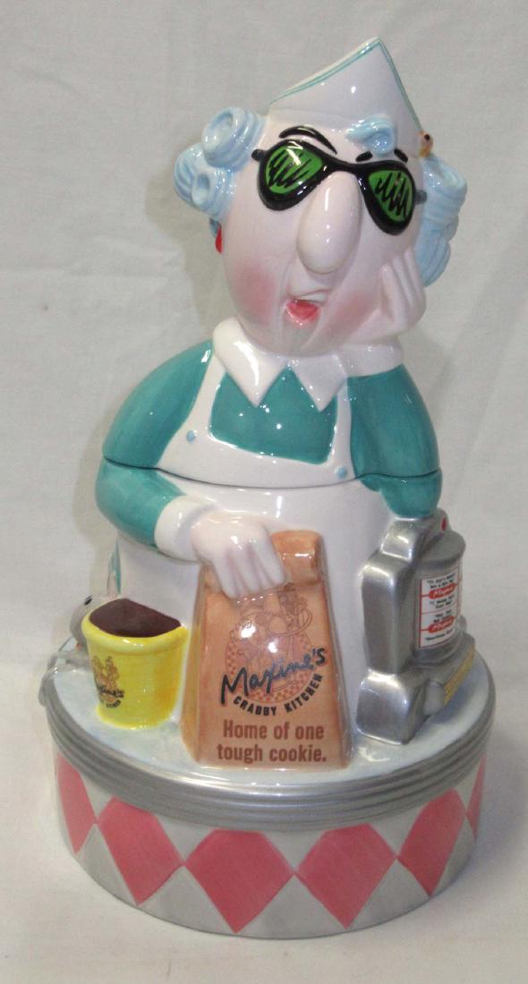 Hallmark Maxine Cookie Jar: 12"T x 7"W