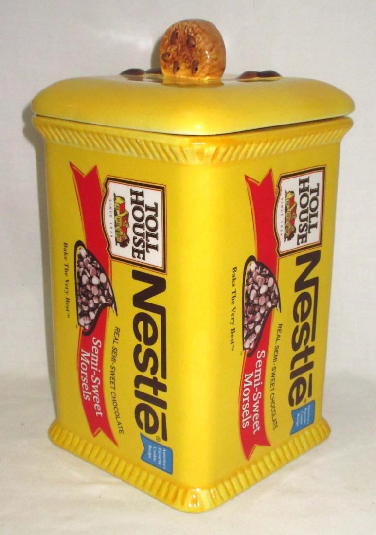 Nestles Cookie Jar: 10"T x 5 1/2"W