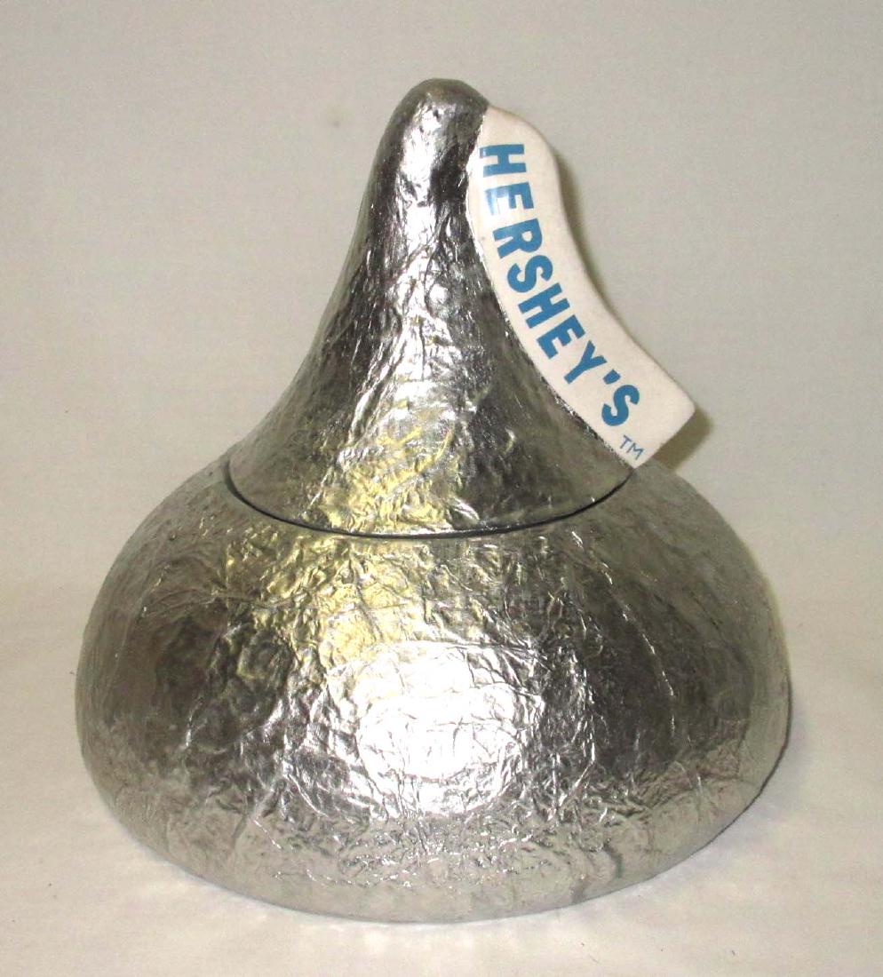 Hersey's Kiss Cookie Jar: 9"T x 9 1/2"W
