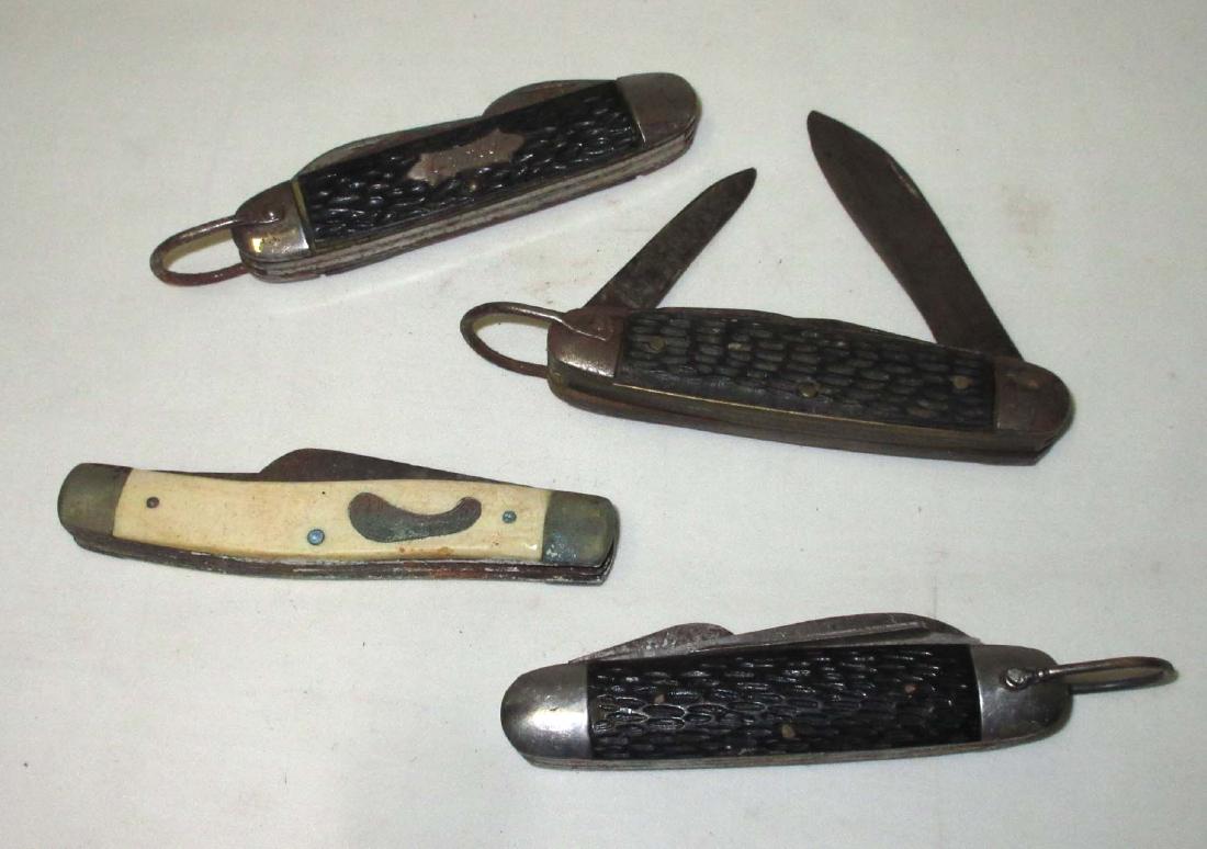 Lot of 4 old Pocket Knives: 4 Pieces