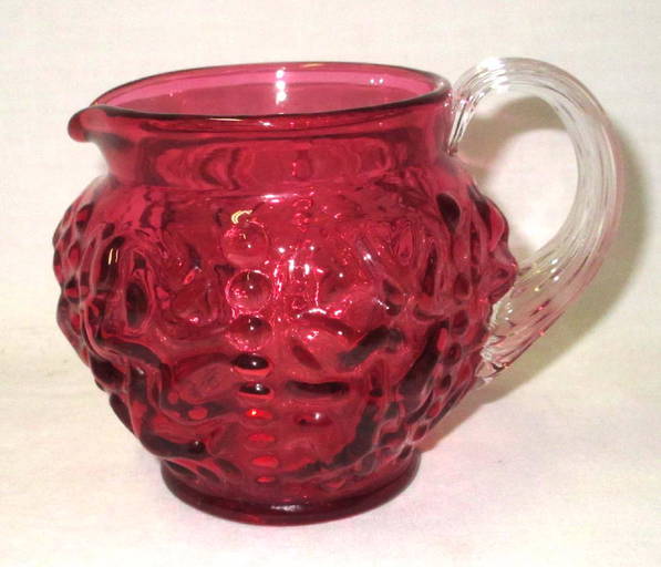 Fenton Cranberry Glass Pitchers