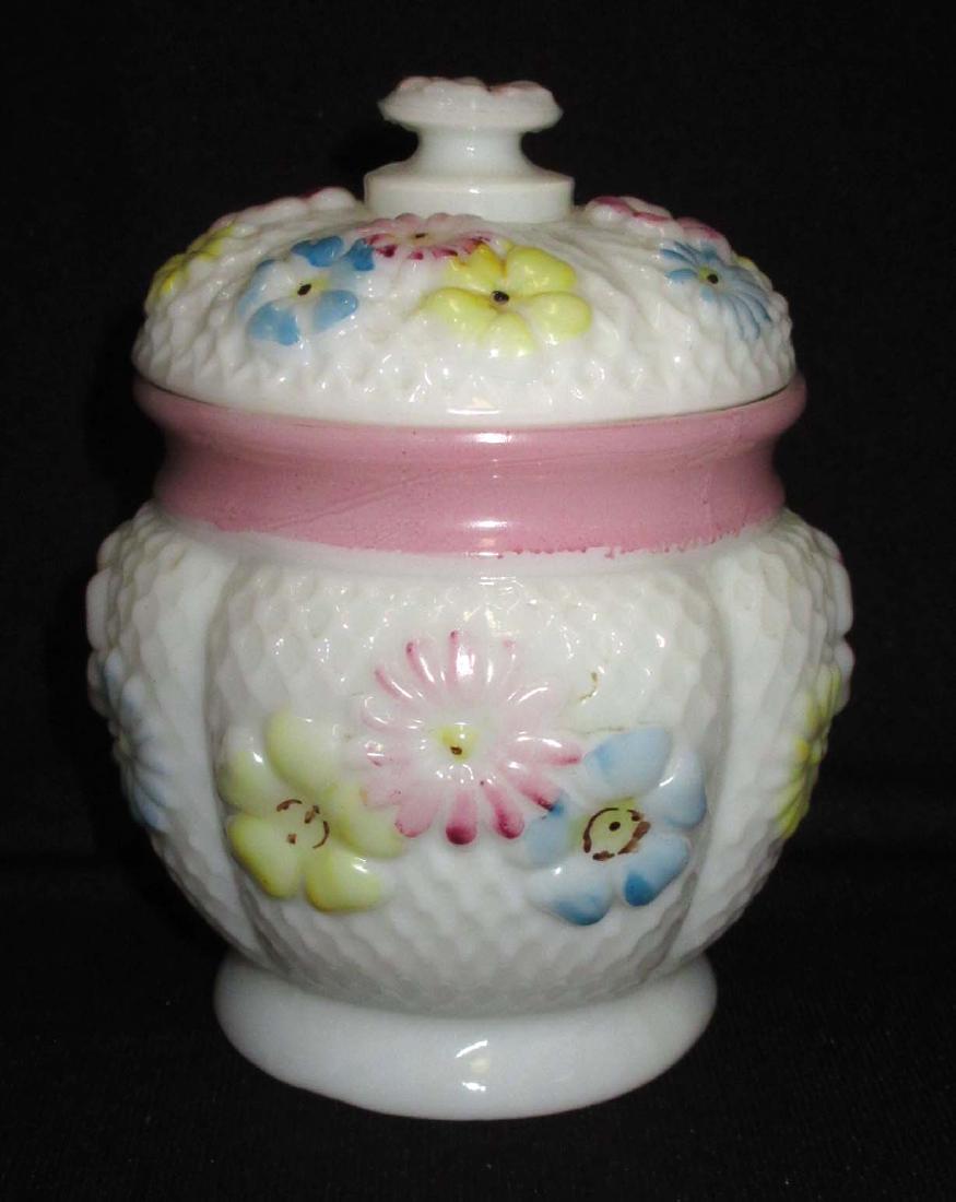 Cosmos Cracker Jar: 6"T x 5 1/2"W