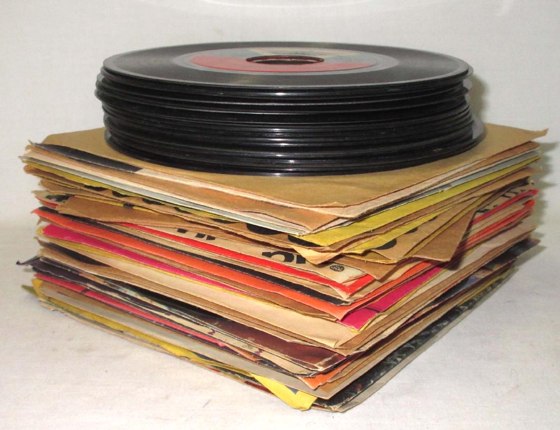 (55+) 45rpm Records, Mostly Country: Inc. Mel Street, Faron Young, Sonny James, Buck Owens, Etc.