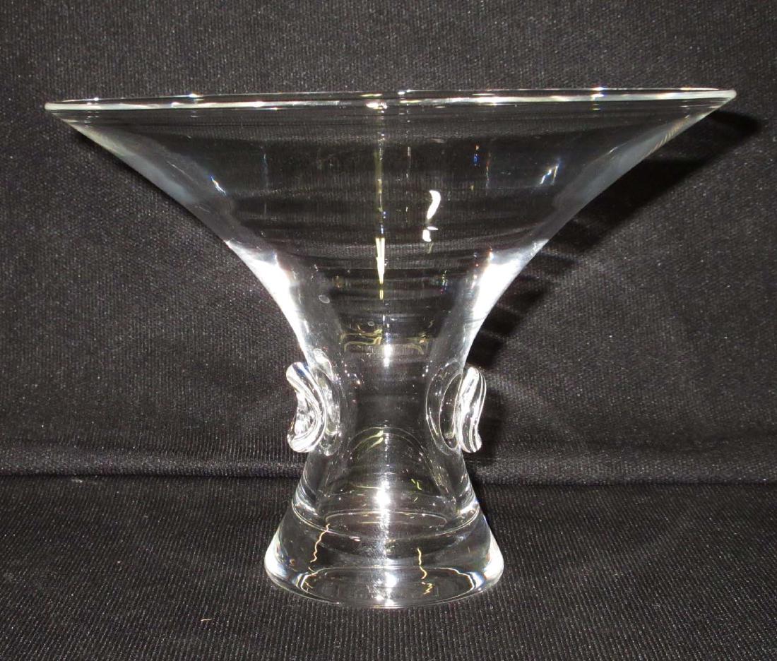 Sgnd Steuben Vase: 5"T x 7"W