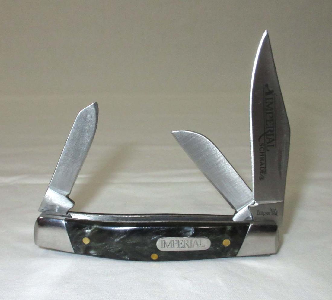 3 1/4" Schrade Imperial Pocket Knife: 3 1/4"