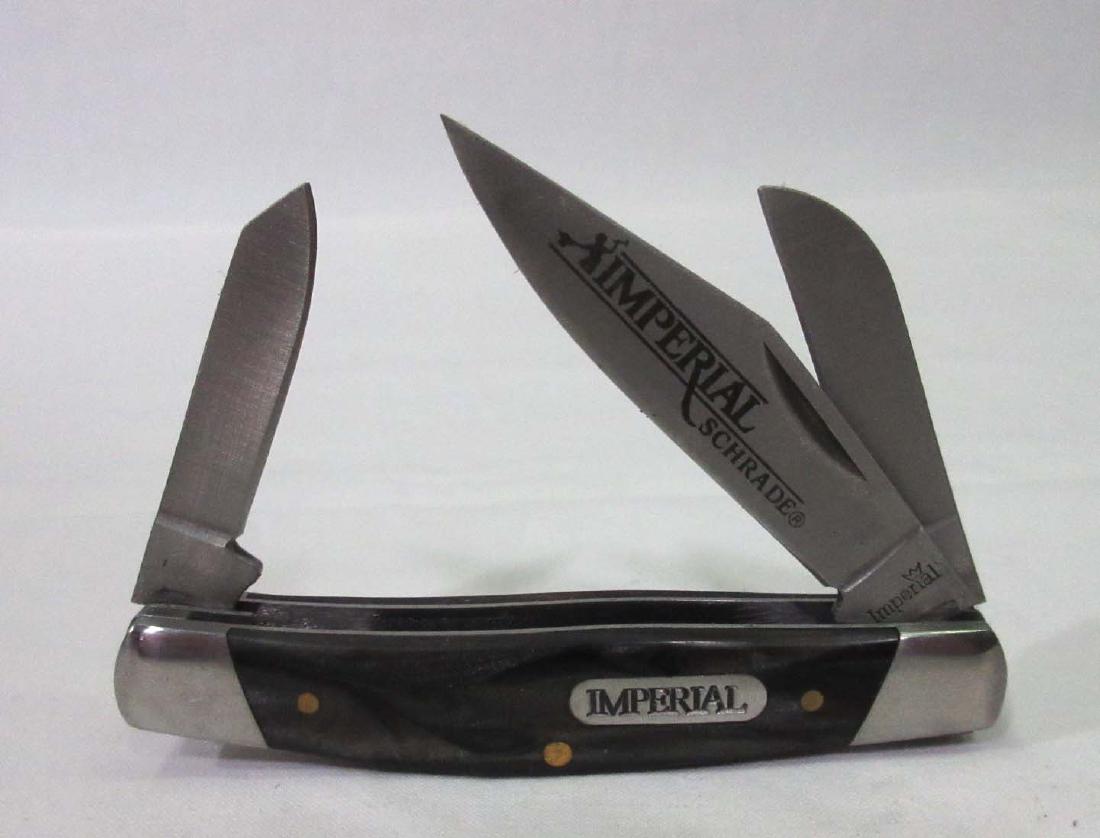 3 1/4" Schrade Imperial Pocket Knife: 3 1/4"