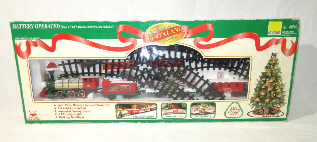 the logger bears express train set