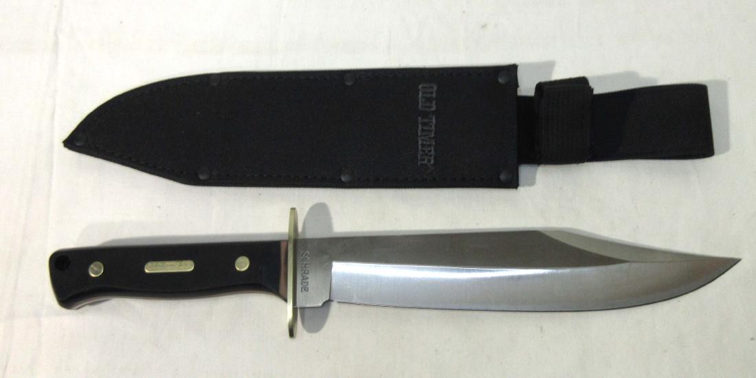 15" Schrade Old Timer Bowie Knife: 15"L