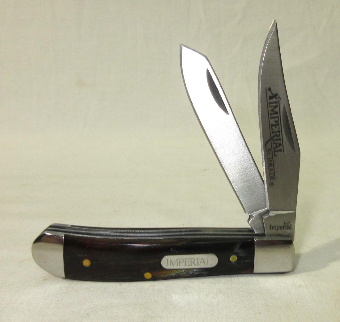 3 1/2" Schrade Imperial Pocket Knife: 3 1/2"L