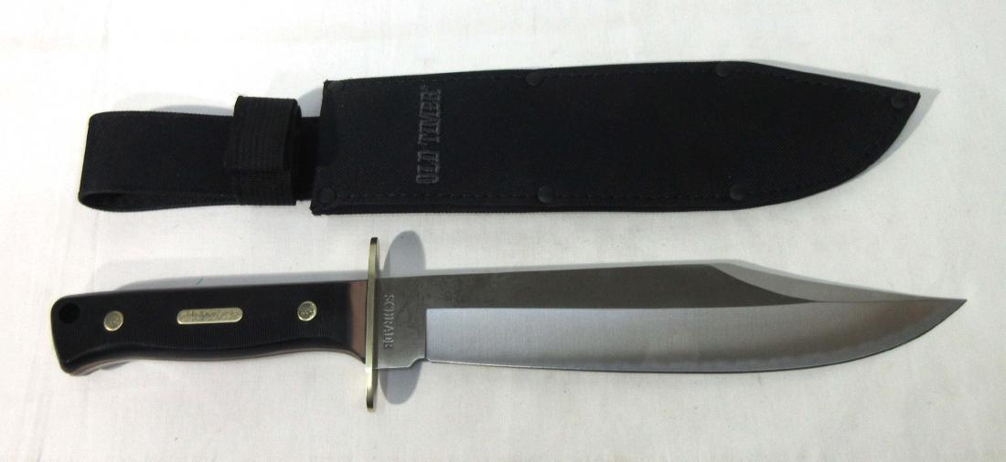 15" Schrade Old Timer Bowie Knife: 15"L