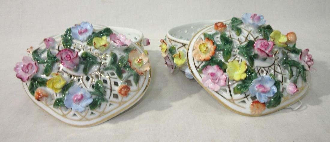 2 KPM Vanity Boxes: 4"T x 5 1/2"