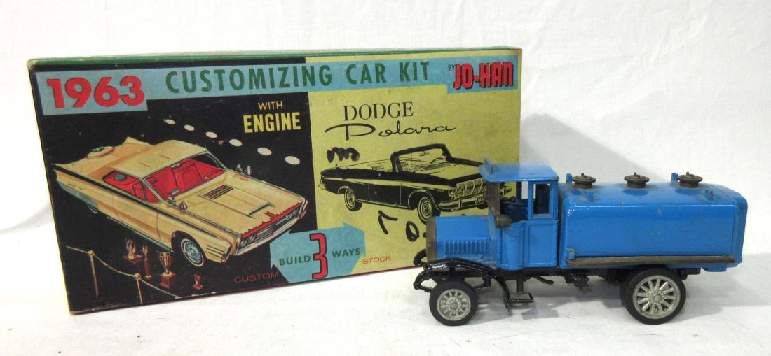 Toy Truck & Car Kit: 6"T truck, 9" model