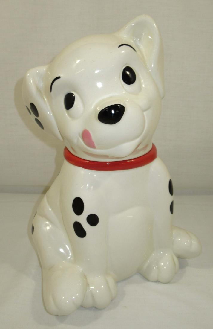 Dalmatian Cookie Jar: Disney Treasure Craft 13 1/2"T x 9"W