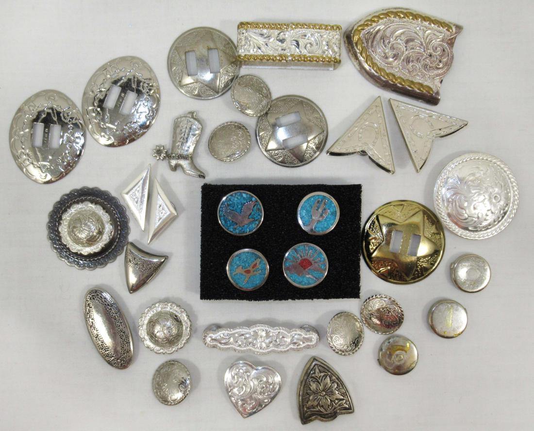 Lot of Misc. Mexican & Zuni Items: 1/4" - 2"