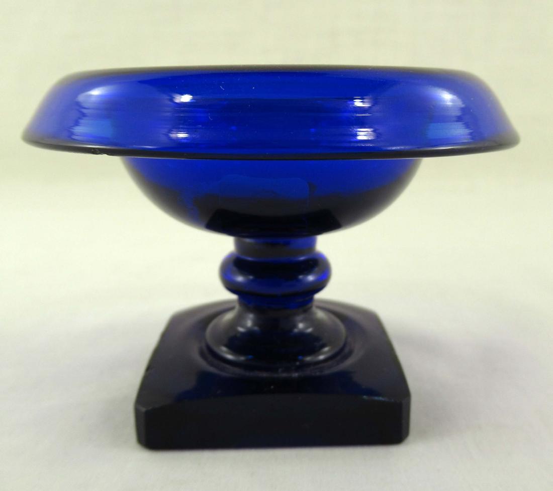 Cobalt Master Salt Cellar: 2 5/8" x 3 1/4"