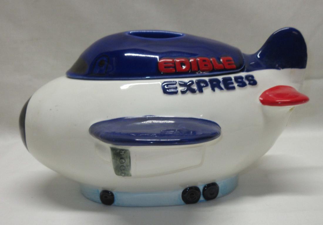 Airplane Cookie Jar