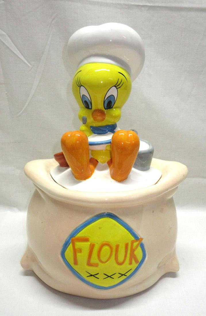 Tweety Bird Cookie Jar: 15"T x 9 1/2"W