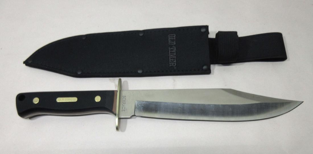15" Schrade Old Timer Bowie Knife: 15"