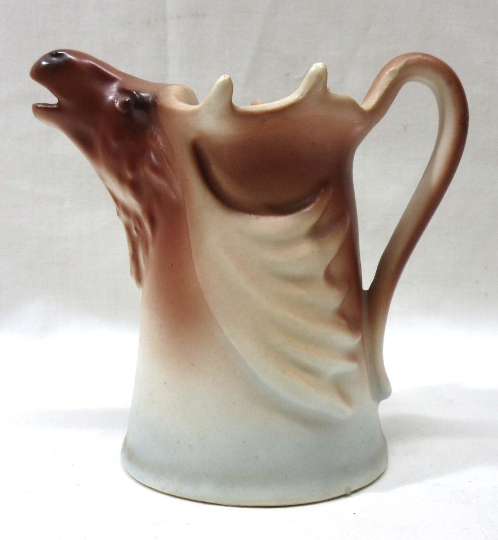 Austria Moose Creamer: 4 1/2"T x 4"W