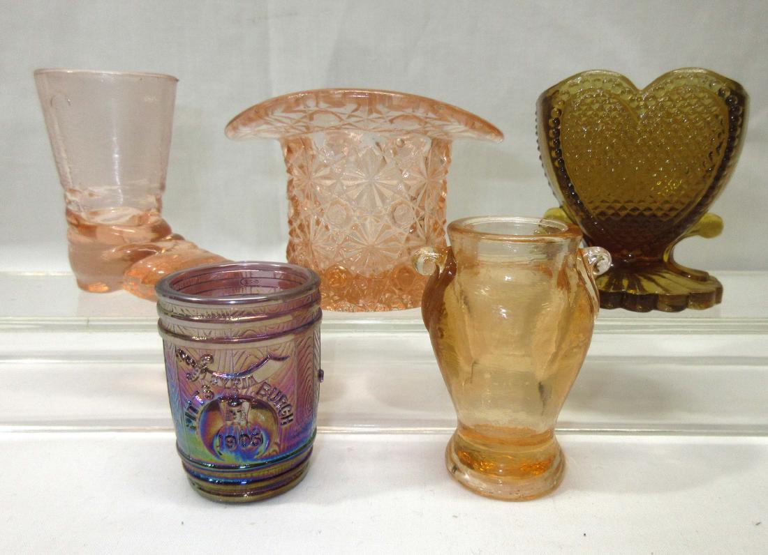 5 Toothpick Holders: 2"T - 3"T