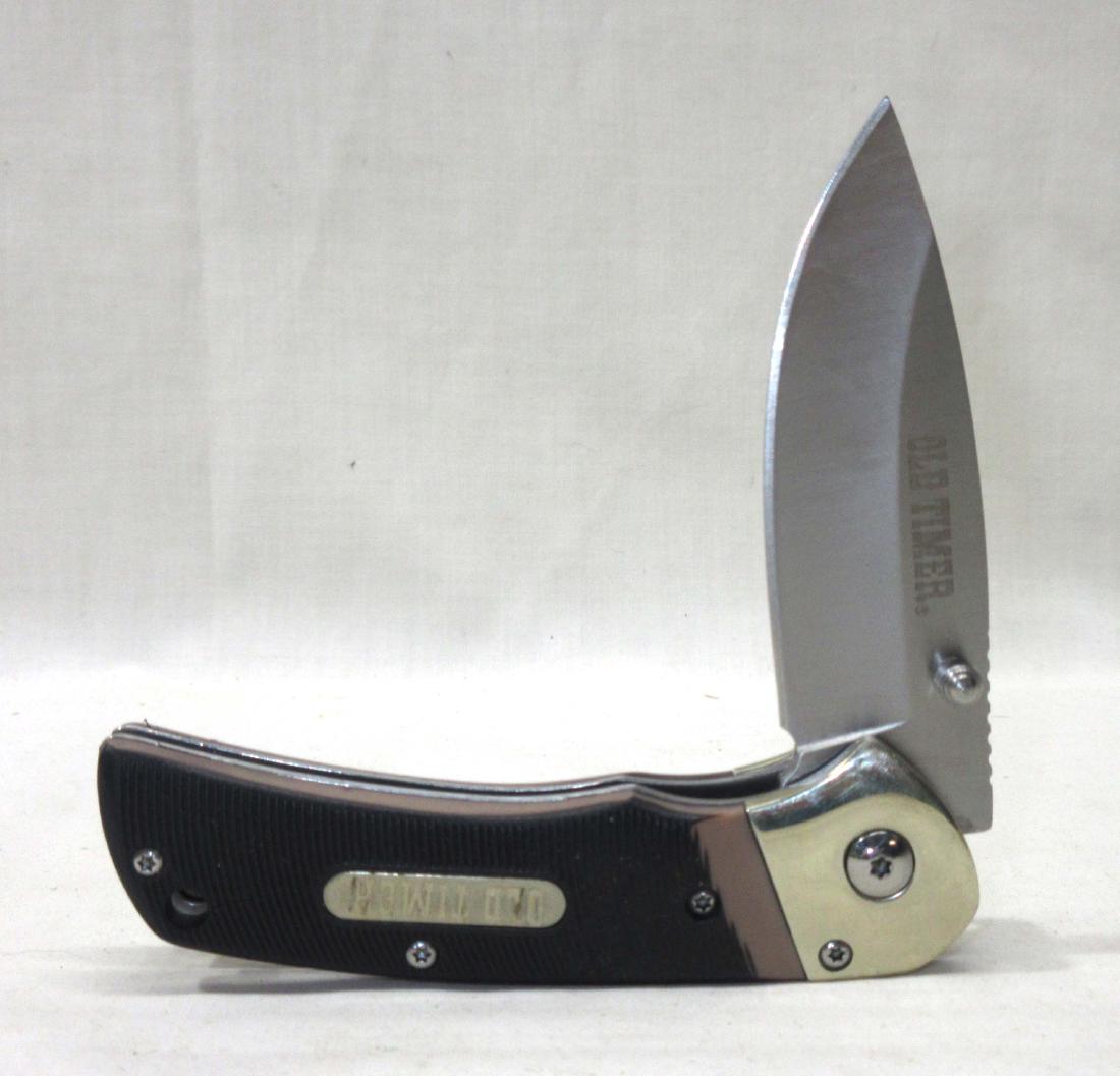 4" Schrade Old Timer Folding Knife: 4"