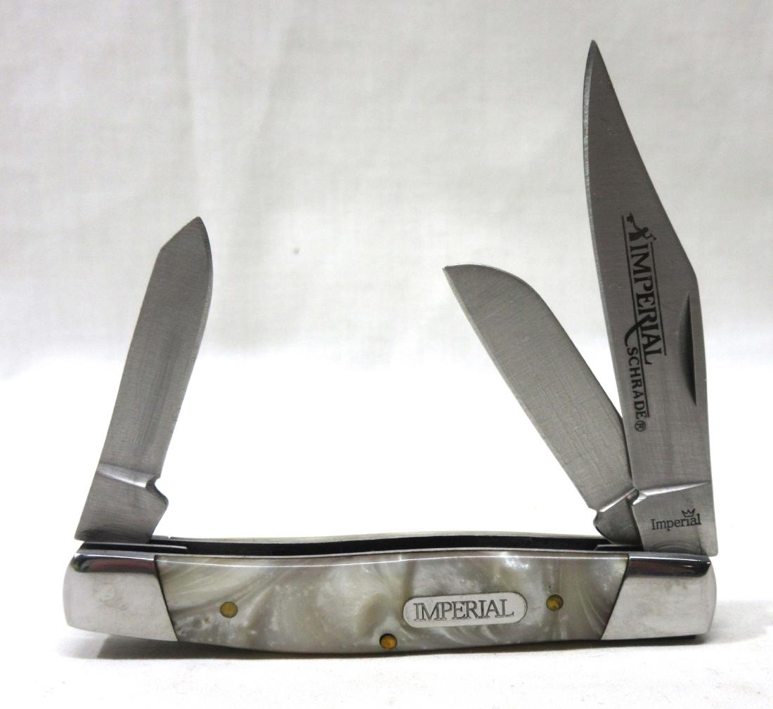 4" Schrade Imperial Pocket Knife: 4"