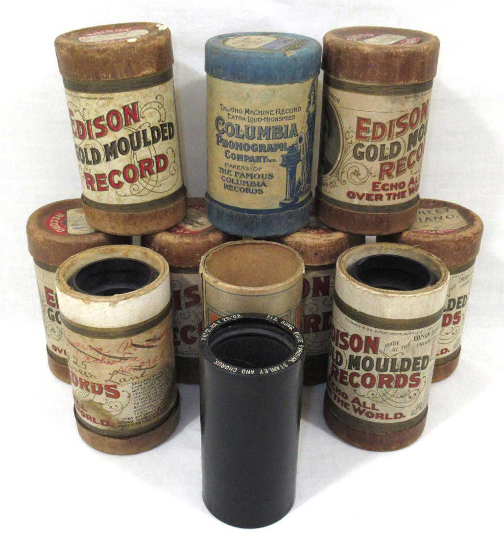 10 Edison Cylinder Records