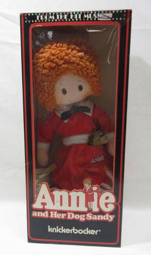 Little Orphan Annie 1977 Nickerbocker Doll NIB - Jan 14, 2019 | Martin Auction Co. in IL Little Orphan Annie 1977 Nickerbocker Doll NIB - Jan 14, 2019 | Martin Auction Co. in IL