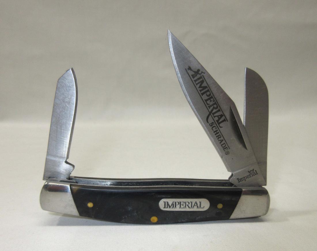 3 3/8" Schrade Pocket Knife: 3 3/8"