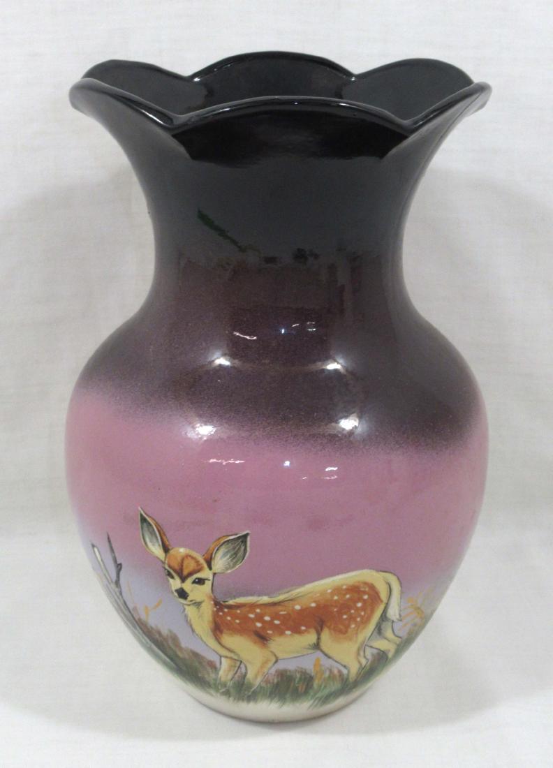 Rick Wisecarver Pottery Vase: 10 1/2"T x 6 1/2"