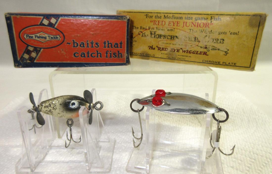 2 Vtg. Fishing Lures, Orig. Boxes: 2 1/4" & 2 1/2"